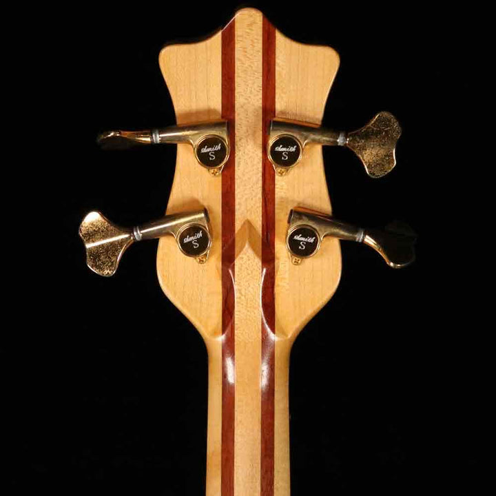 Ken Smith BSR-4EG Flame Walnut Fretless Bass Natural