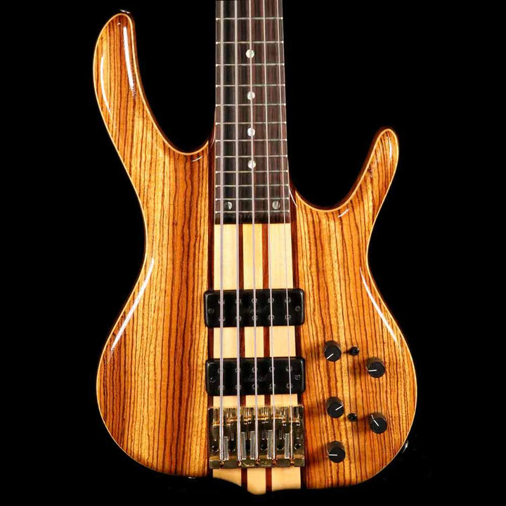 Ken Smith BSR-5EG Zebrawood 5-String Bass Natural