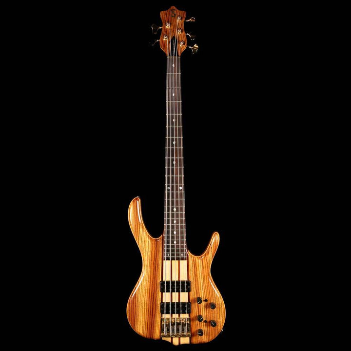 Ken Smith BSR-5EG Zebrawood 5-String Bass Natural