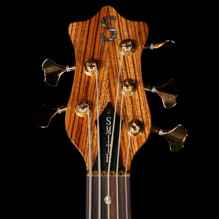 Ken Smith BSR-5EG Zebrawood 5-String Bass Natural