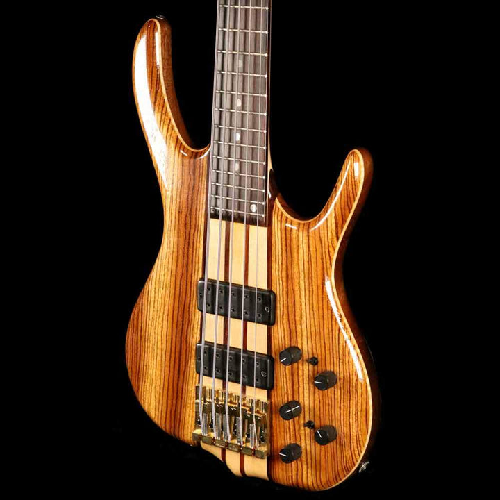 Ken Smith BSR-5EG Zebrawood 5-String Bass Natural