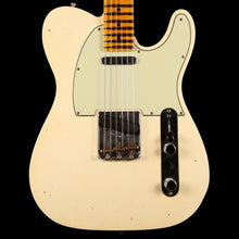 Fender Custom Shop Postmodern Telecaster 2019 Journeyman Relic Aged Olympic White and Charcoal Frost Metallic