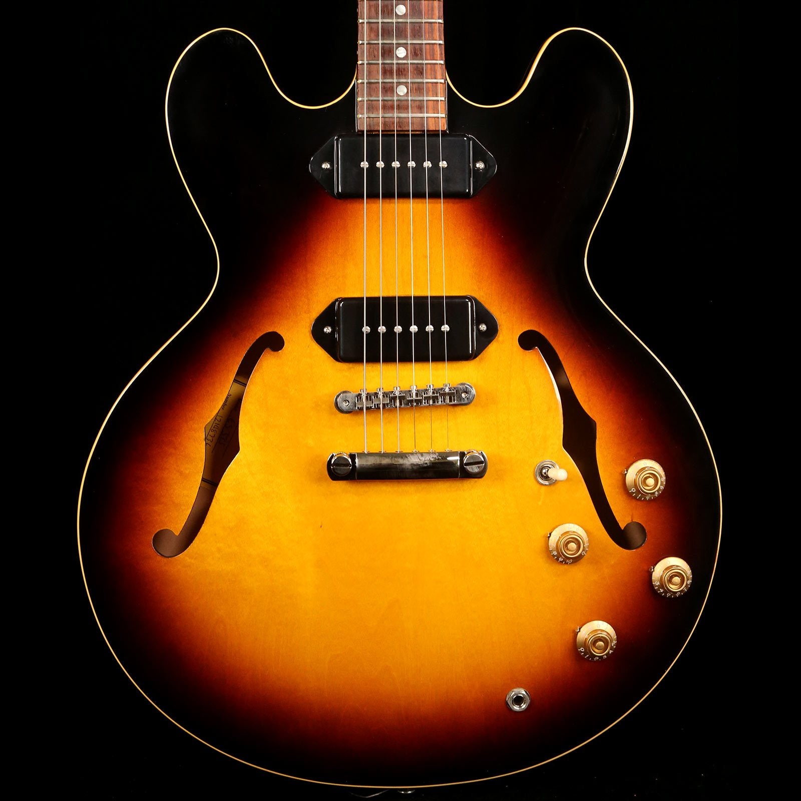 Gibson ES-335 Dot P-90 Vintage Burst | The Music Zoo