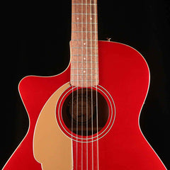 Fender Guitare Électro-Acoustique Newporter Player LH CAR WN Candy Apple  Red Gaucher