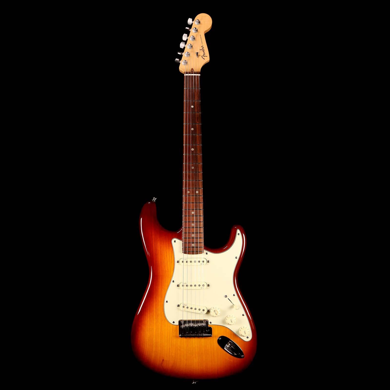 Fender American Deluxe Stratocaster Ash Tobacco Sunburst 2012