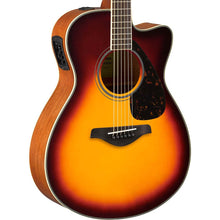 Yamaha FSX820C Concert Acoustic-Electric Brown Sunburst