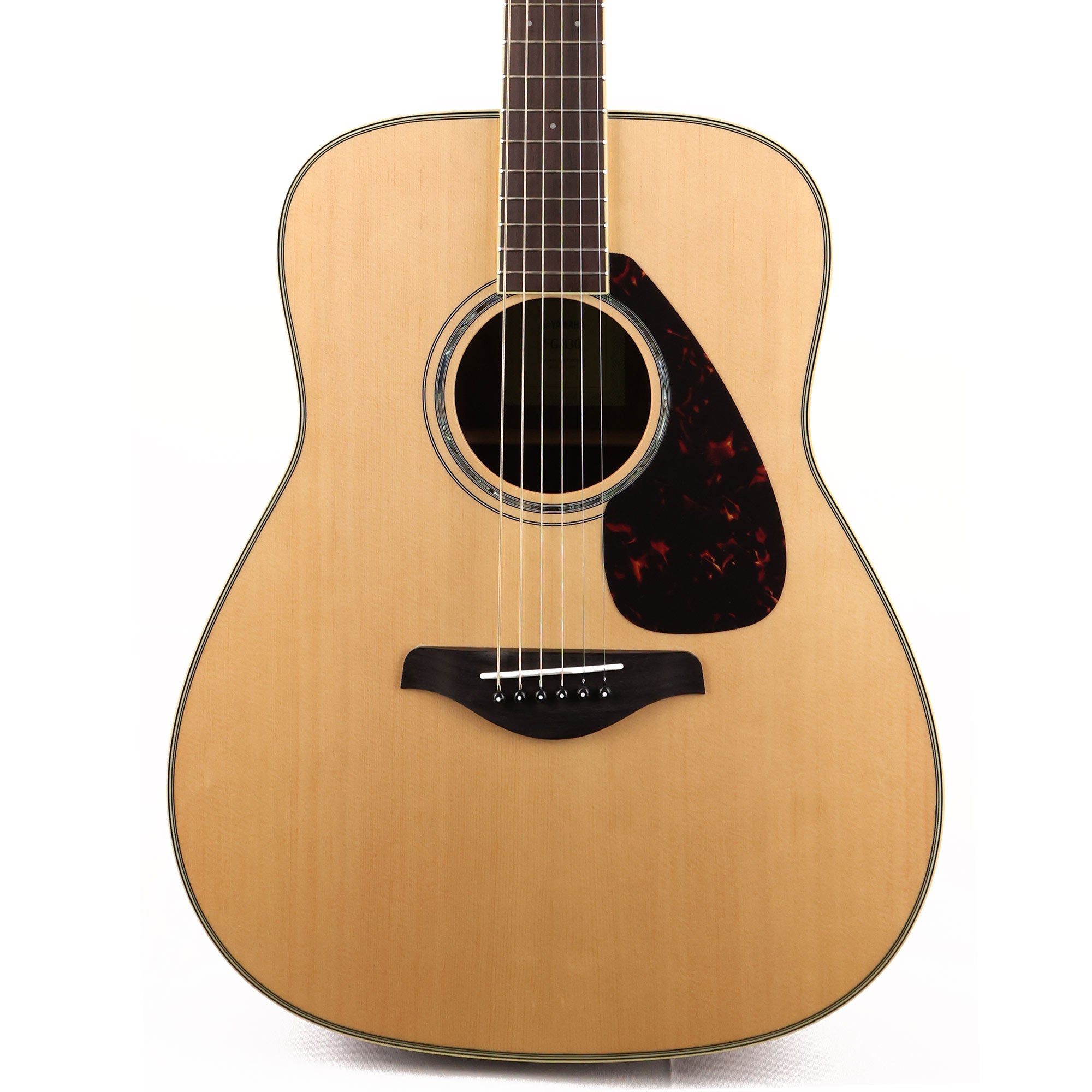 Yamaha FG830 Dreadnought Acoustic Natural | The Music Zoo