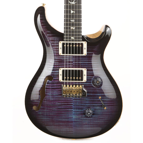 PRS Custom 24 Semi-Hollow Wood Library 10-Top Flame Maple and Korina F ...