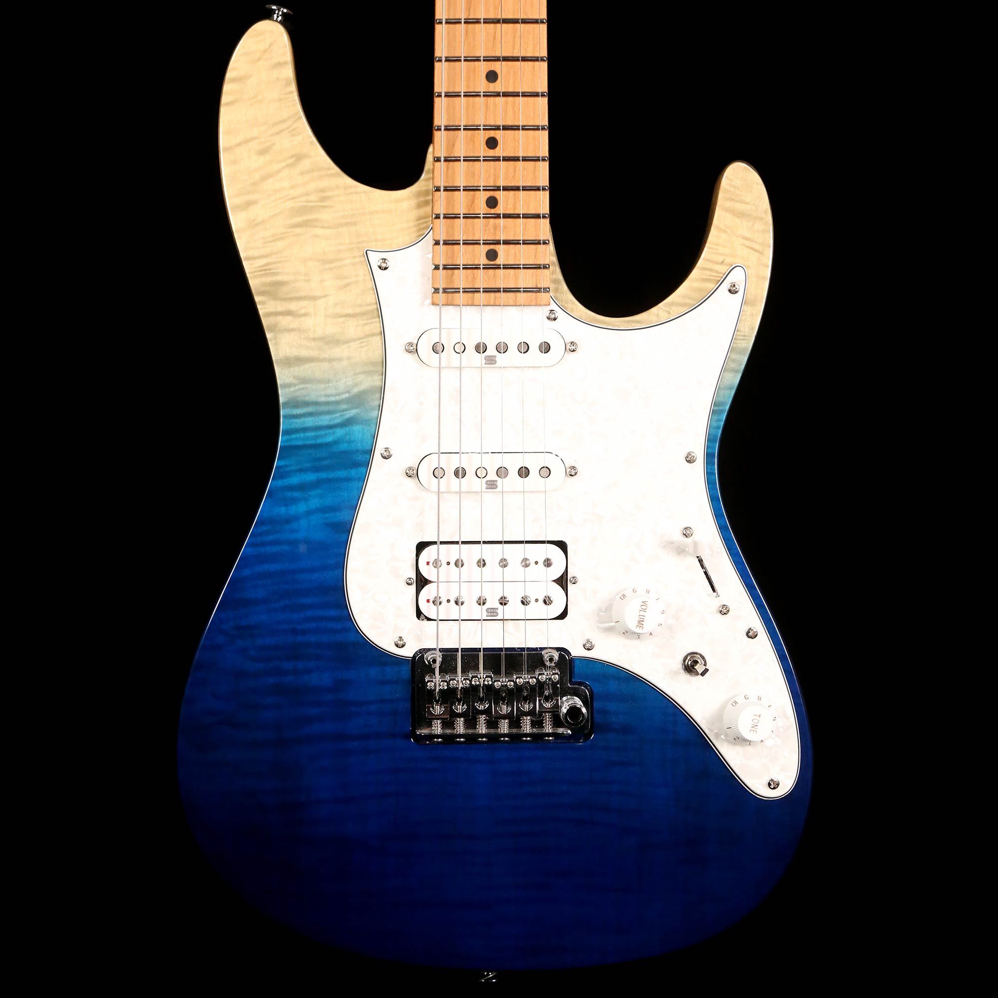 Ibanez Premium AZ224F Iceberg Blue Gradiation | The Music Zoo