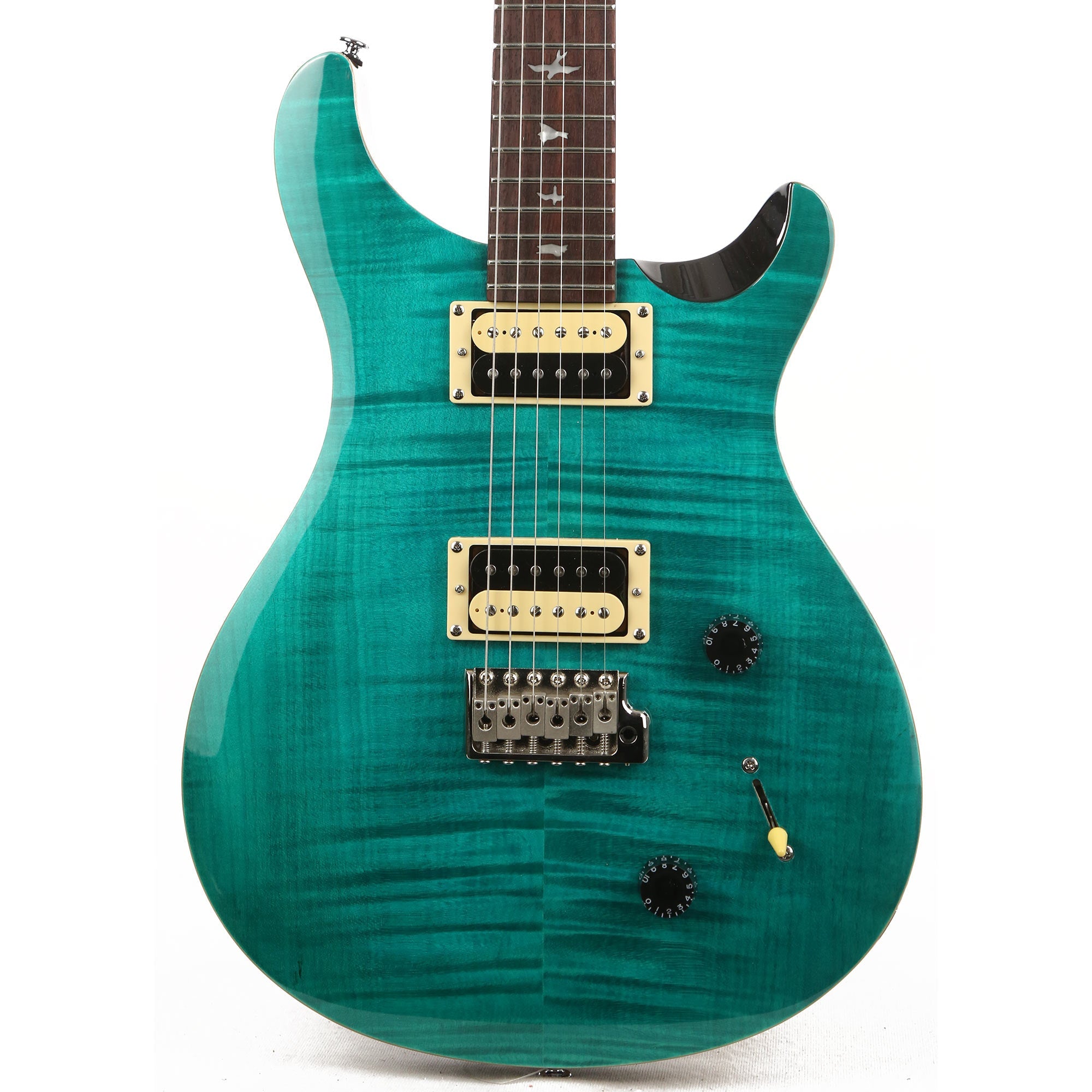 PRS SE Custom 22 Sapphire with Black Back | The Music Zoo