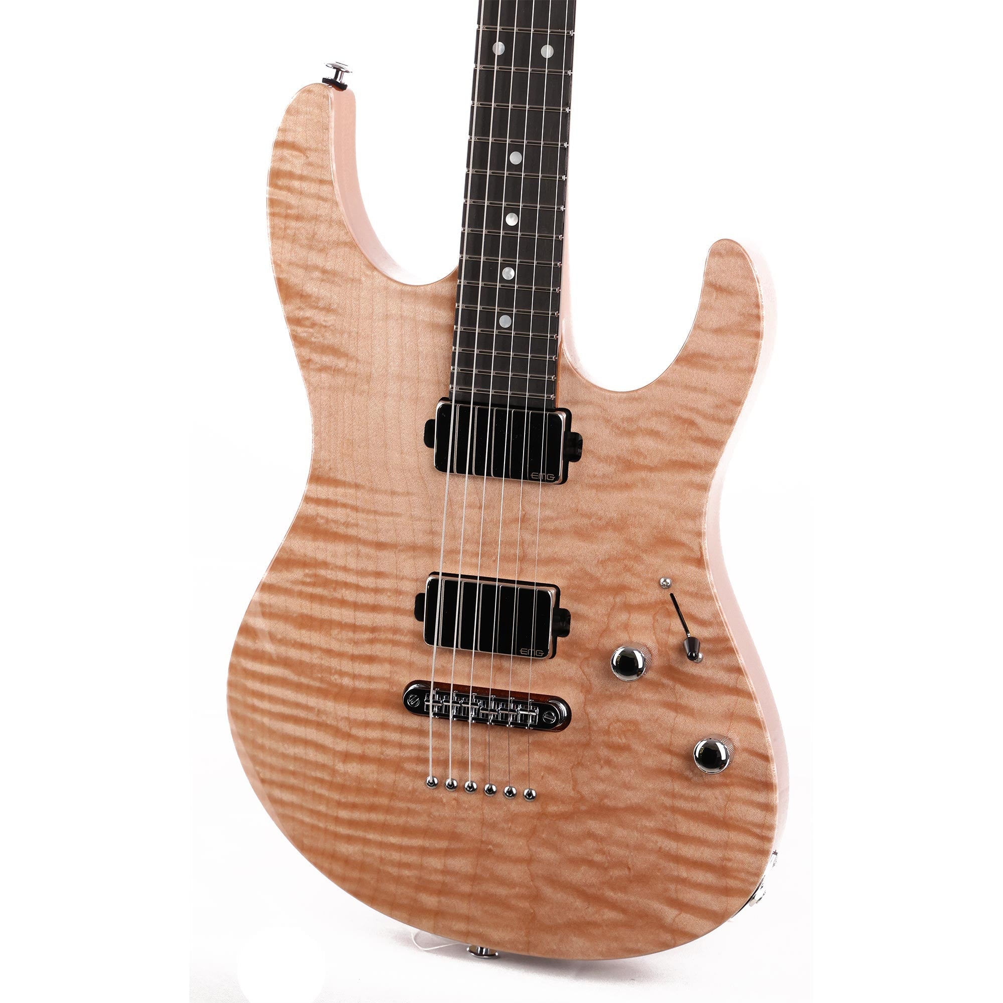 Suhr Modern Set-Neck 1-Piece Flame Top Natural Used | The Music 