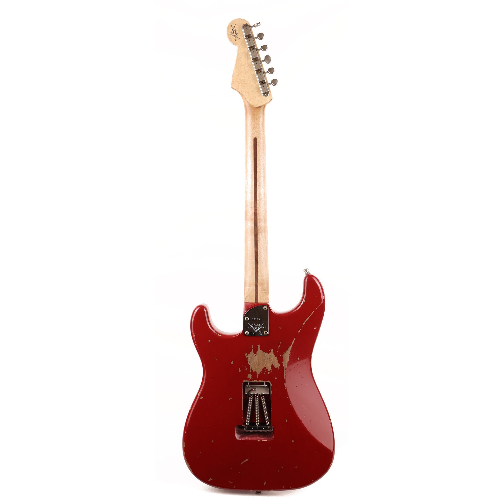 Fender Custom Shop ZF Stratocaster Heavy Relic Dakota Red Music 