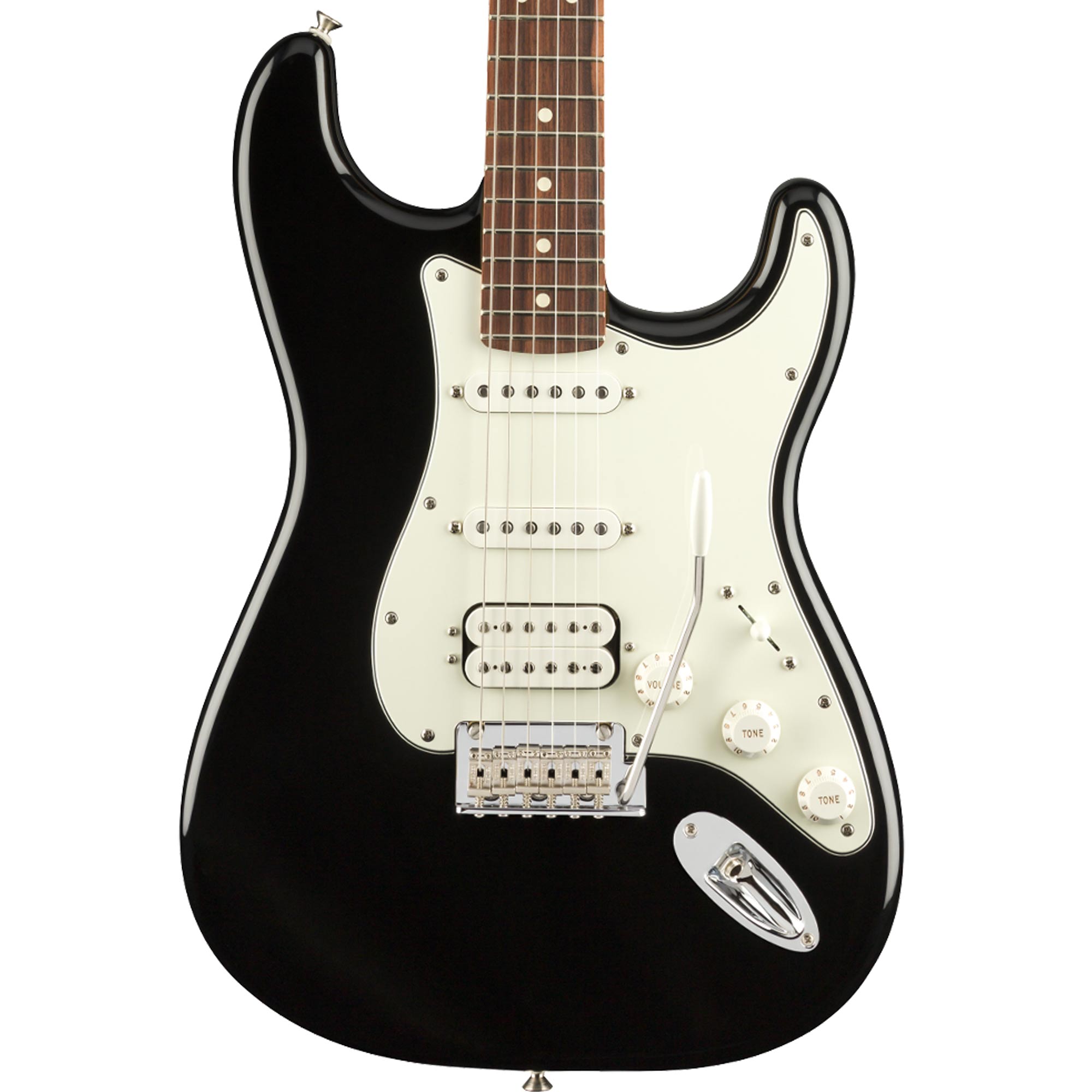 Fender Player Stratocaster HSS Black Pau Ferro Fretboard | The ...