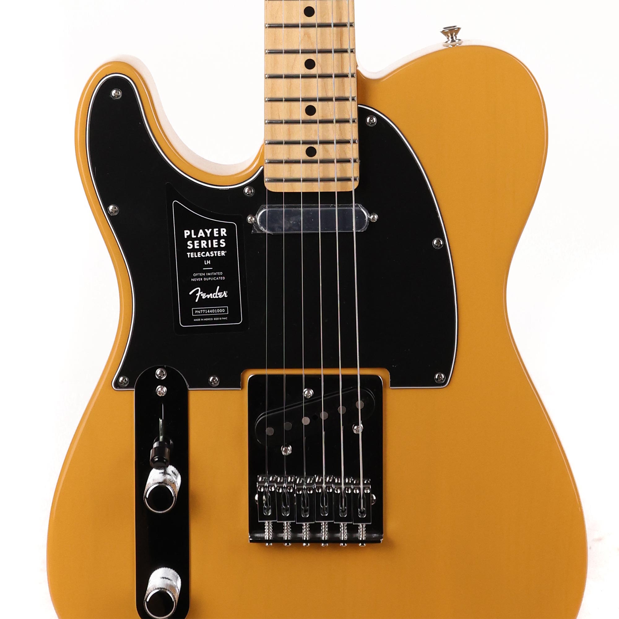 Fender Player Telecaster Left-Handed Butterscotch Blonde Maple