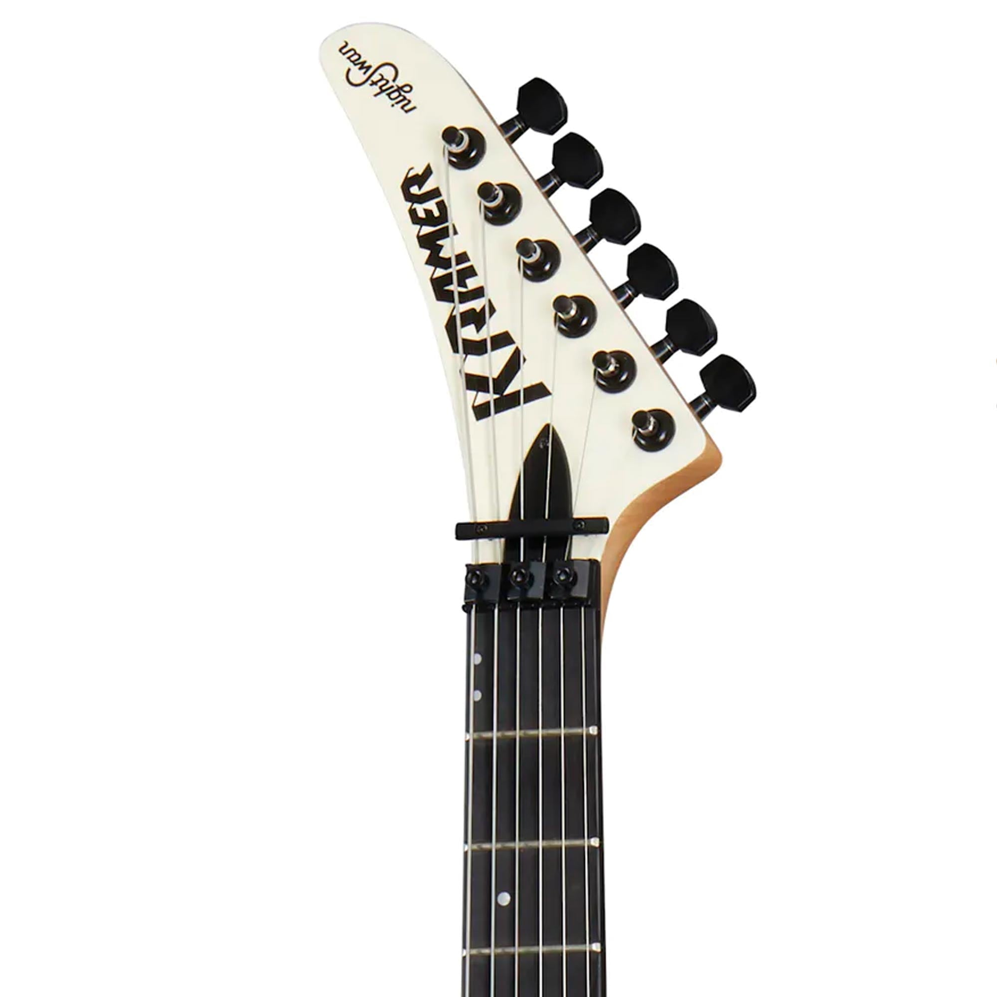 Kramer Nightswan Vintage White with Aztec Graphic | The Music Zoo