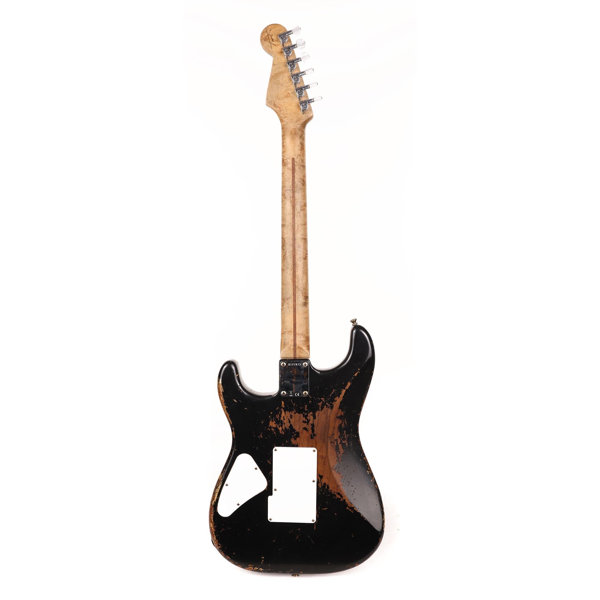 Fender Custom Shop ZF Stratocaster Heavy Relic Black | The Music Zoo