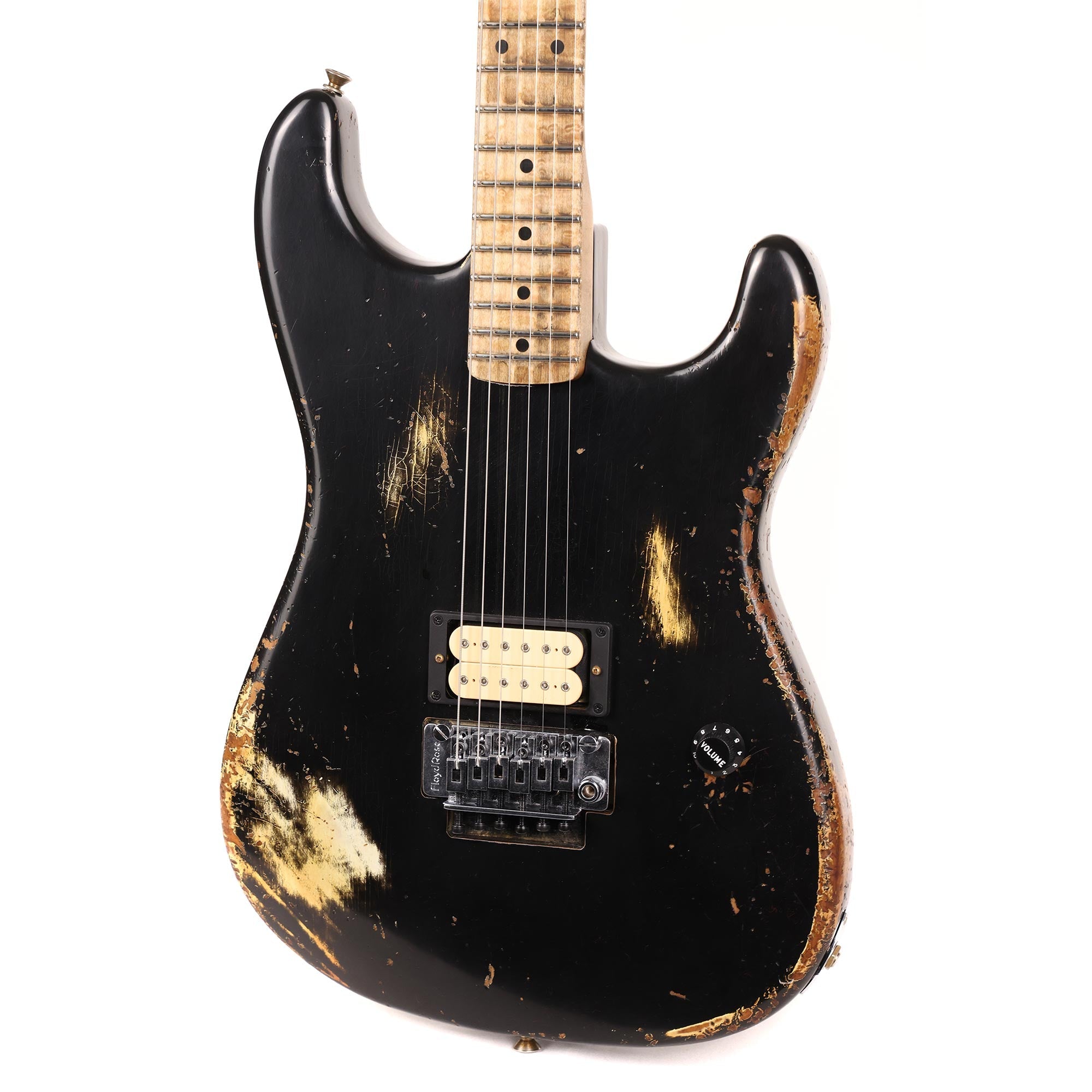 Fender Custom Shop ZF Stratocaster Heavy Relic Black | The Music 