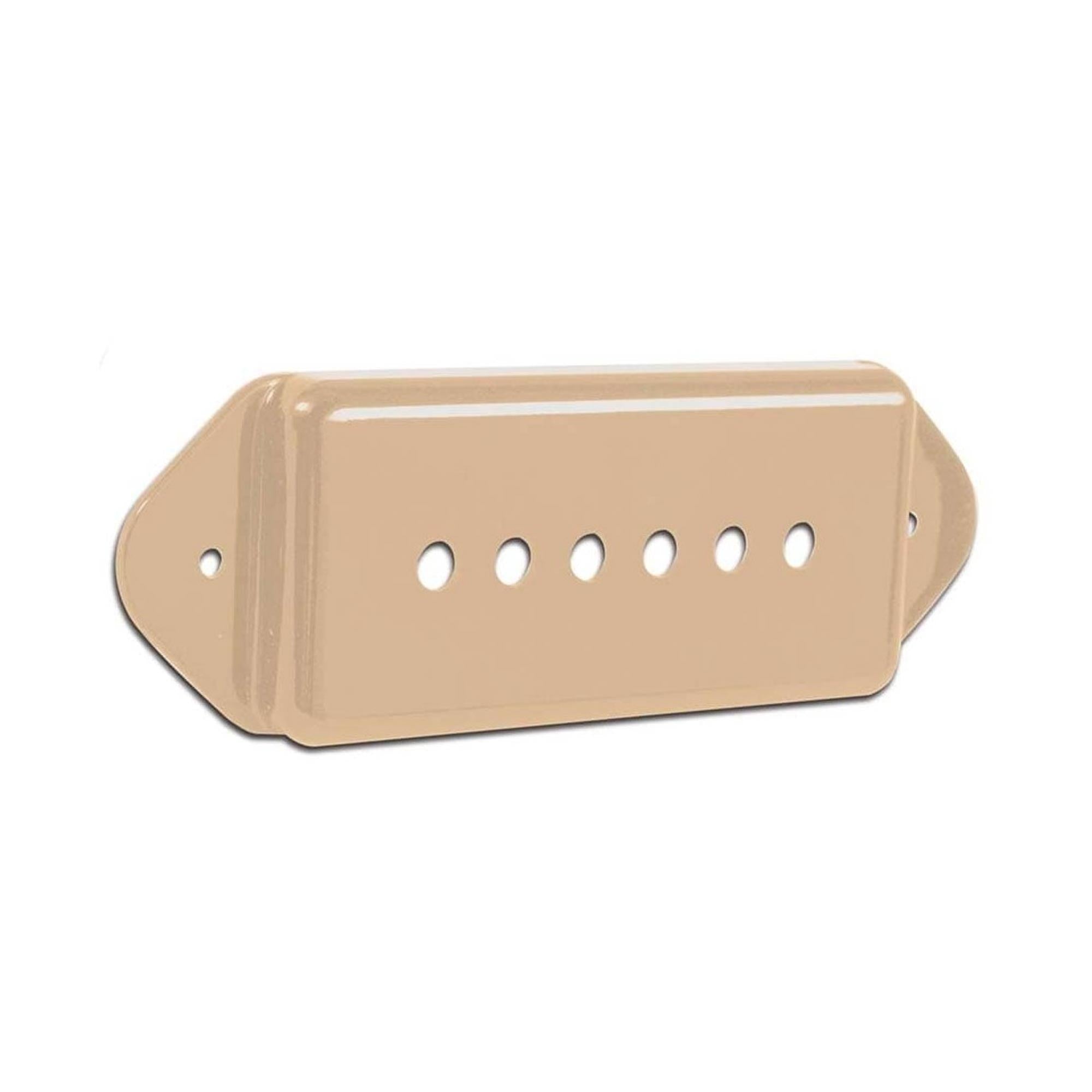 Gibson P-90 and P-100 Dog Ear Pickup Cover Cream | The Music Zoo