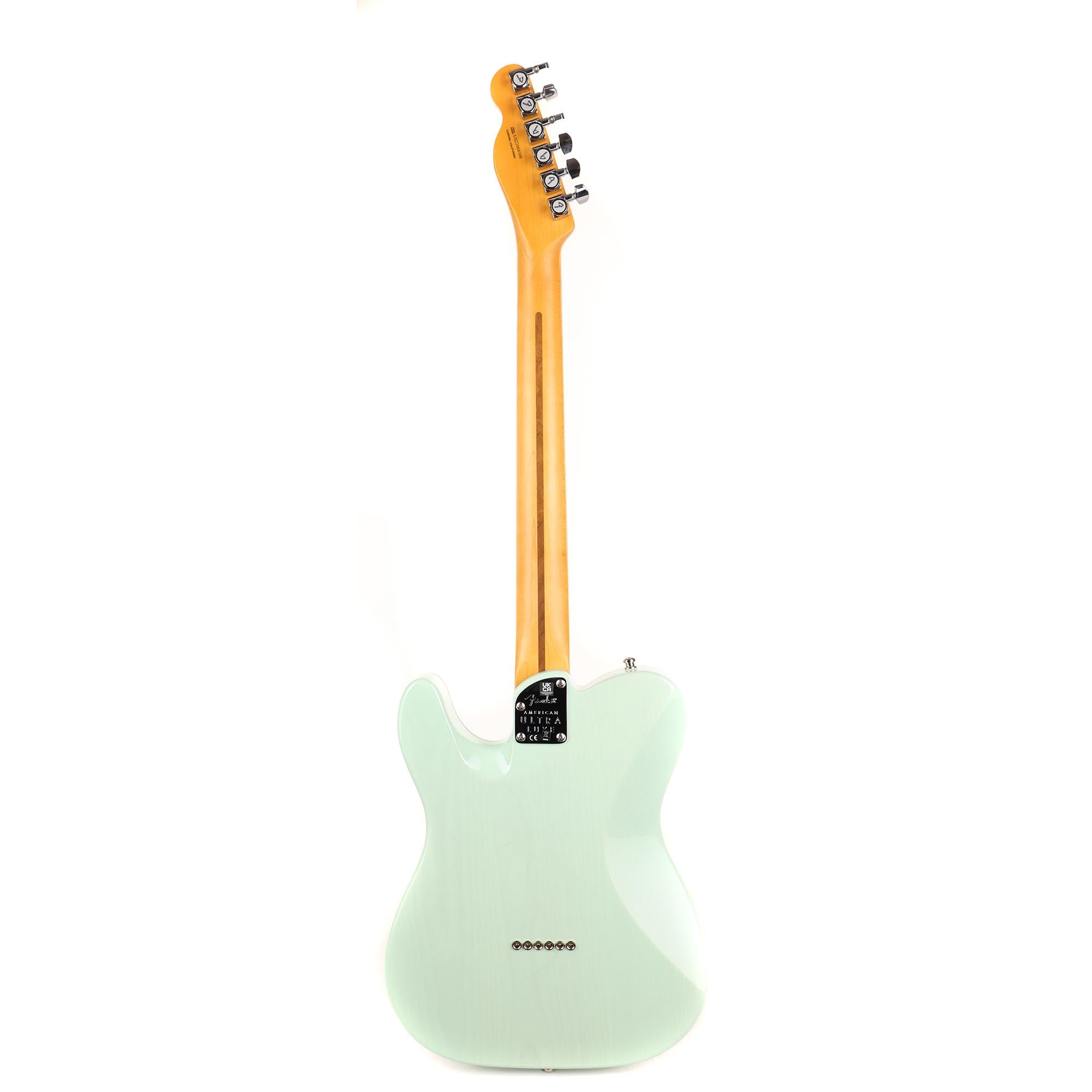 Fender Ultra Luxe Telecaster Rosewood, Transparent Surf Green