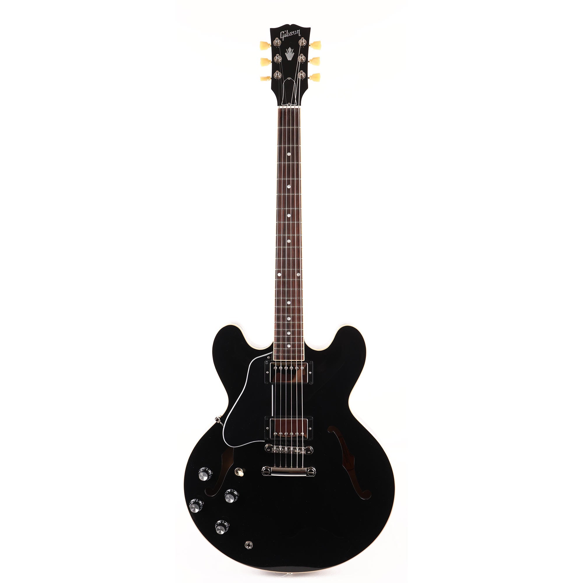 Gibson ES-335 Left-Handed Vintage Ebony | The Music Zoo