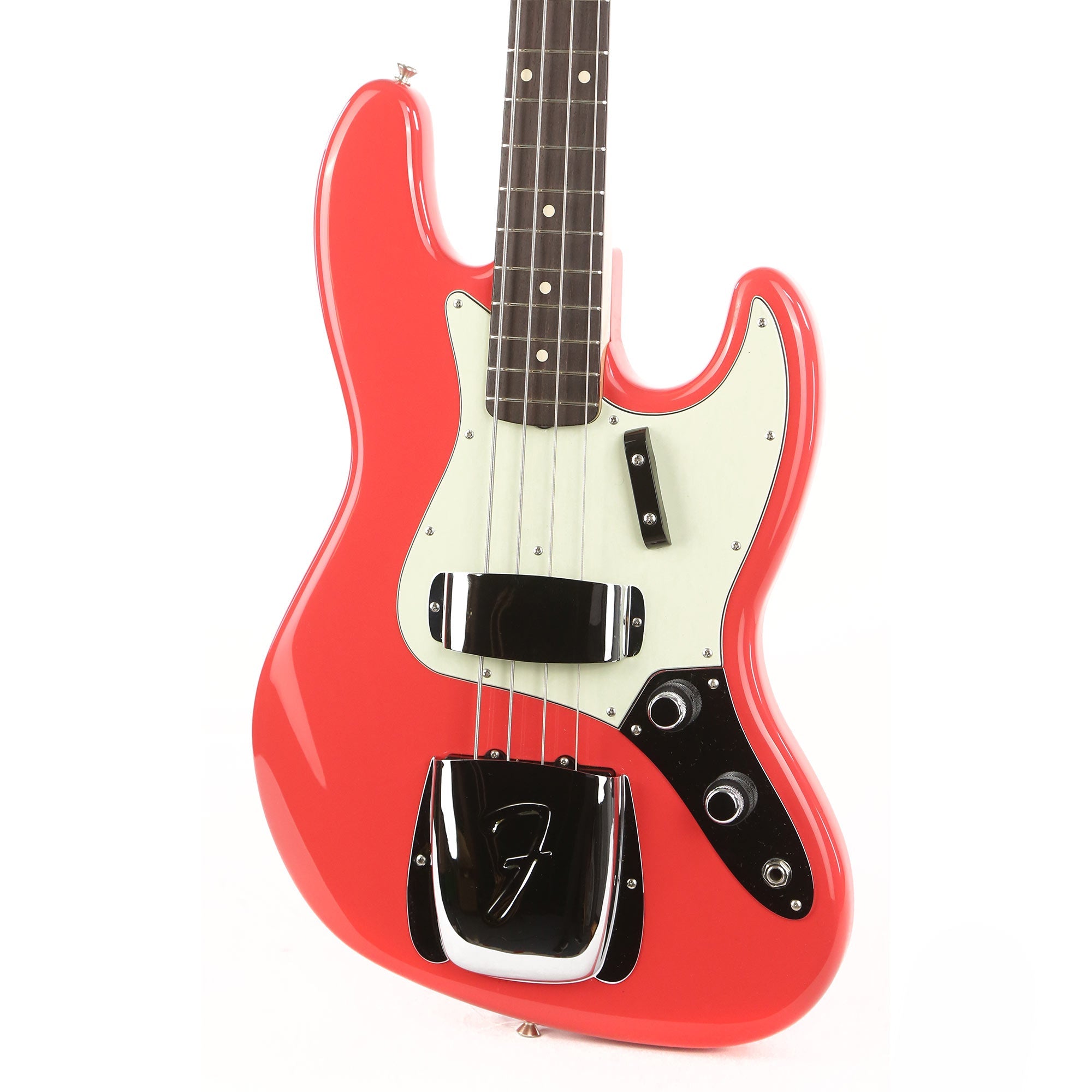 Fender Custom Shop 1960 Jazz Bass NOS Fiesta Red 2012 | The Music Zoo