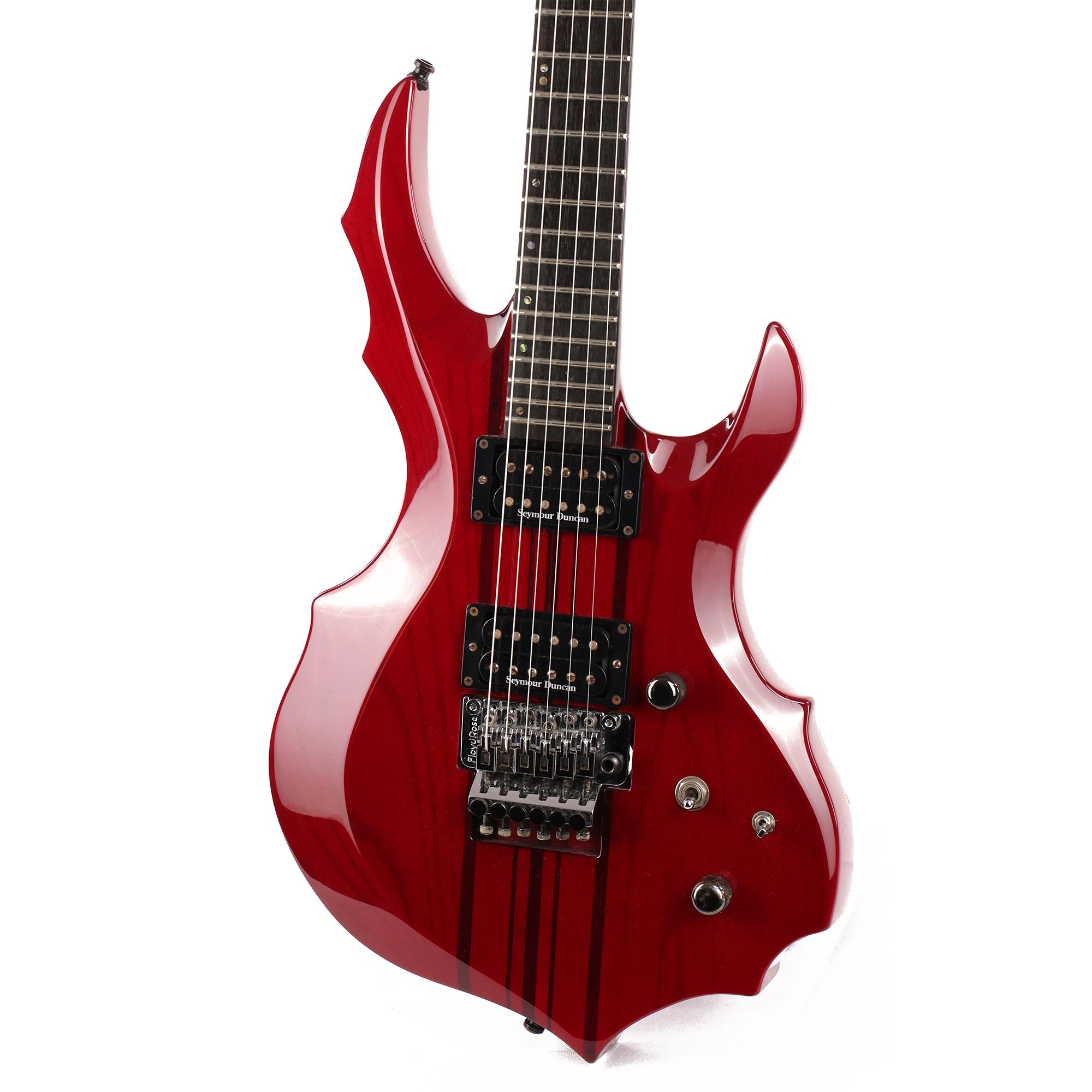 Edwards E-FR-130GT Forest See-Thru Red | The Music Zoo