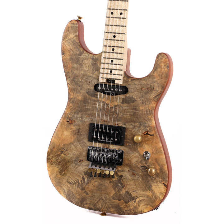 Charvel Custom Shop San Dimas Buckeye Burl Top Oil Finish 2020