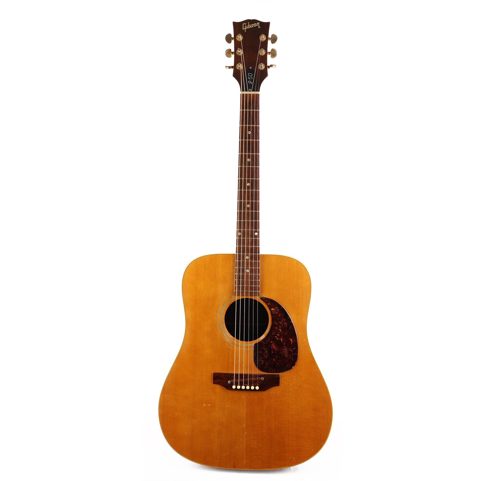 1970 Gibson J-50 Acoustic Guitar Natural | The Music Zoo