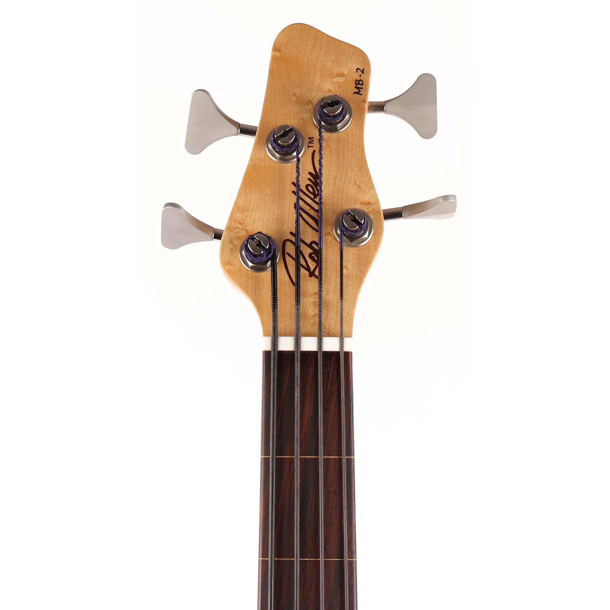 Rob Allen MB-2 Fretless 4-String Bass Flame Maple Natural | The 