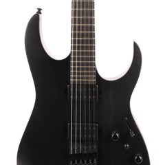 Ibanez Iron Label RGRTB621 Black Flat | The Music Zoo