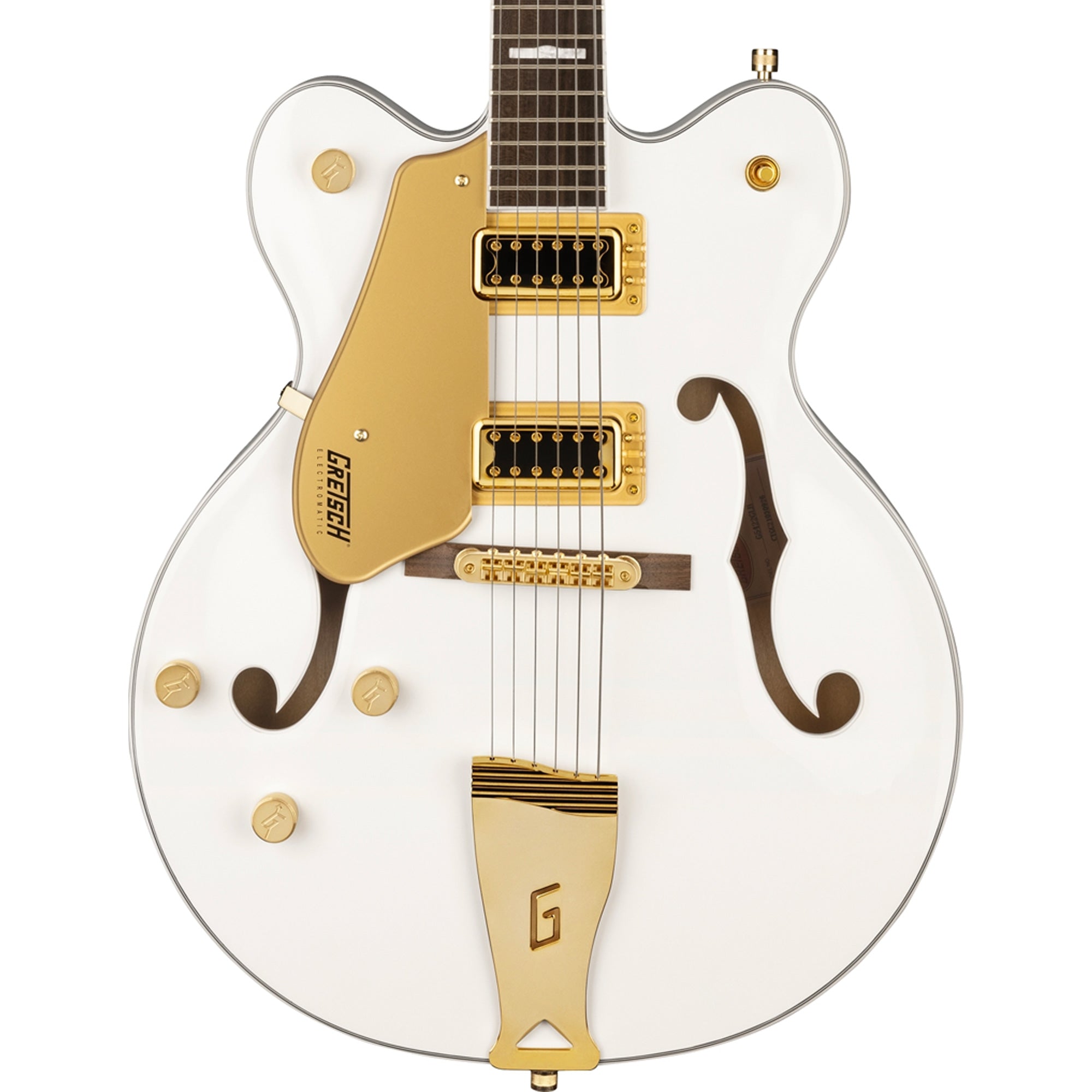 Gretsch Guitars G5422TG Electromatic Classic Hollowbody Double-Cut With  Bigsby and Gold Hardware Electric Guitar Snow Crest White