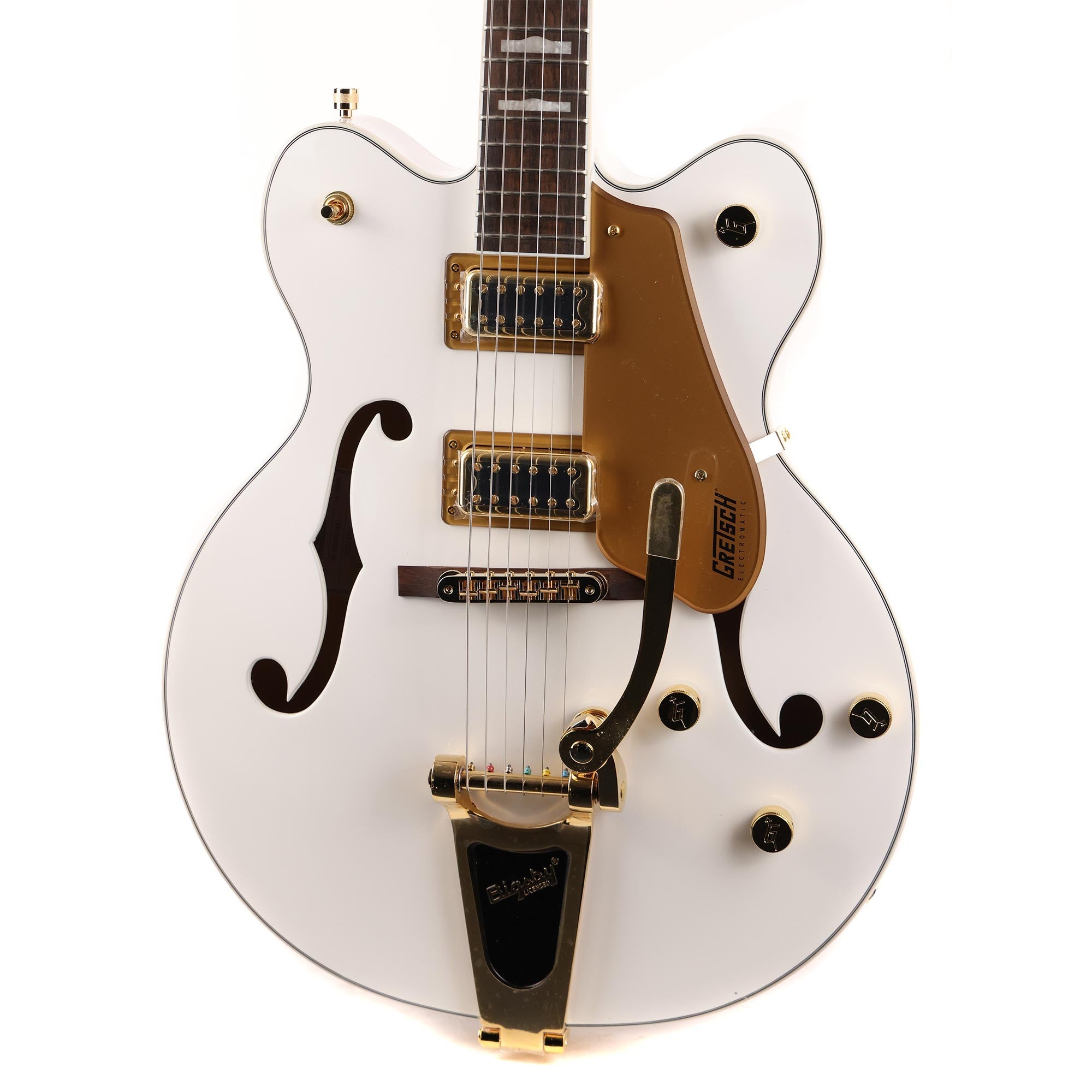 Gretsch G5422TG Electromatic Classic Hollow Body Double Cut with Bigsby, Snowcrest White