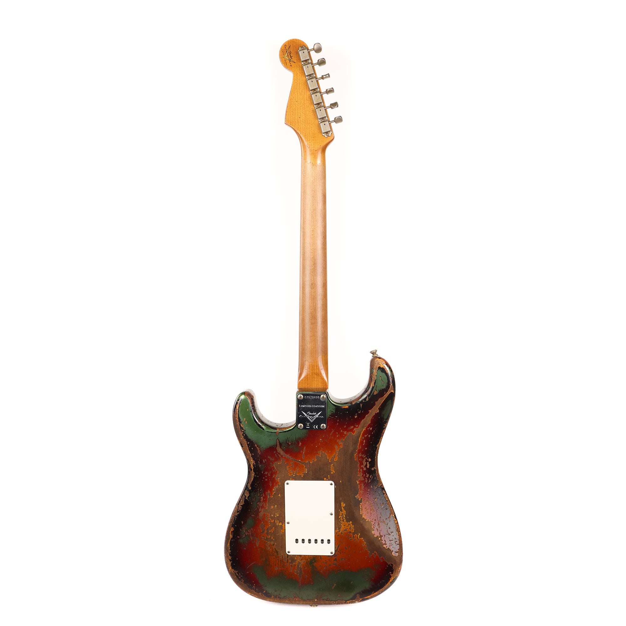 偉大な ☆SurfGreen Stratocaster Multilayer Relic エレキギター