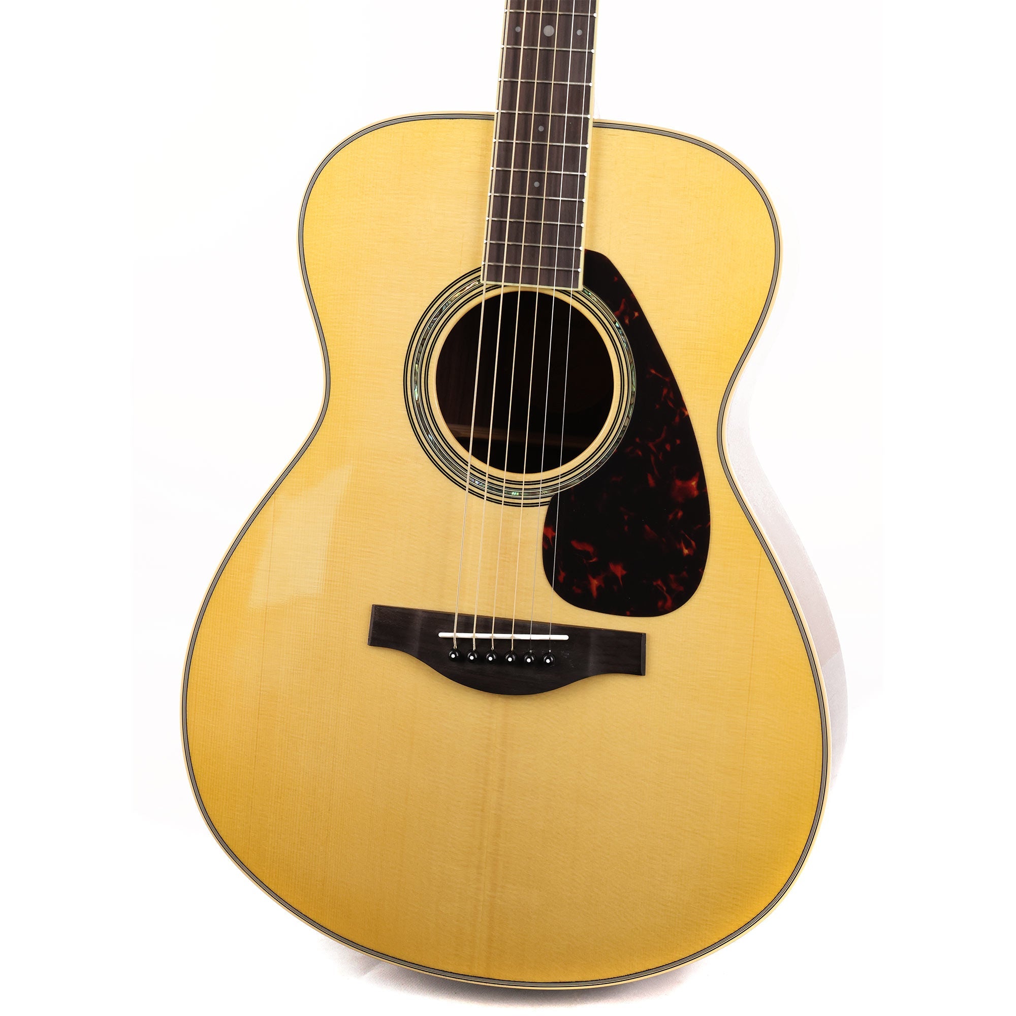 Yamaha LS6 ARE Acoustic Guitar Natural Used | The Music Zoo