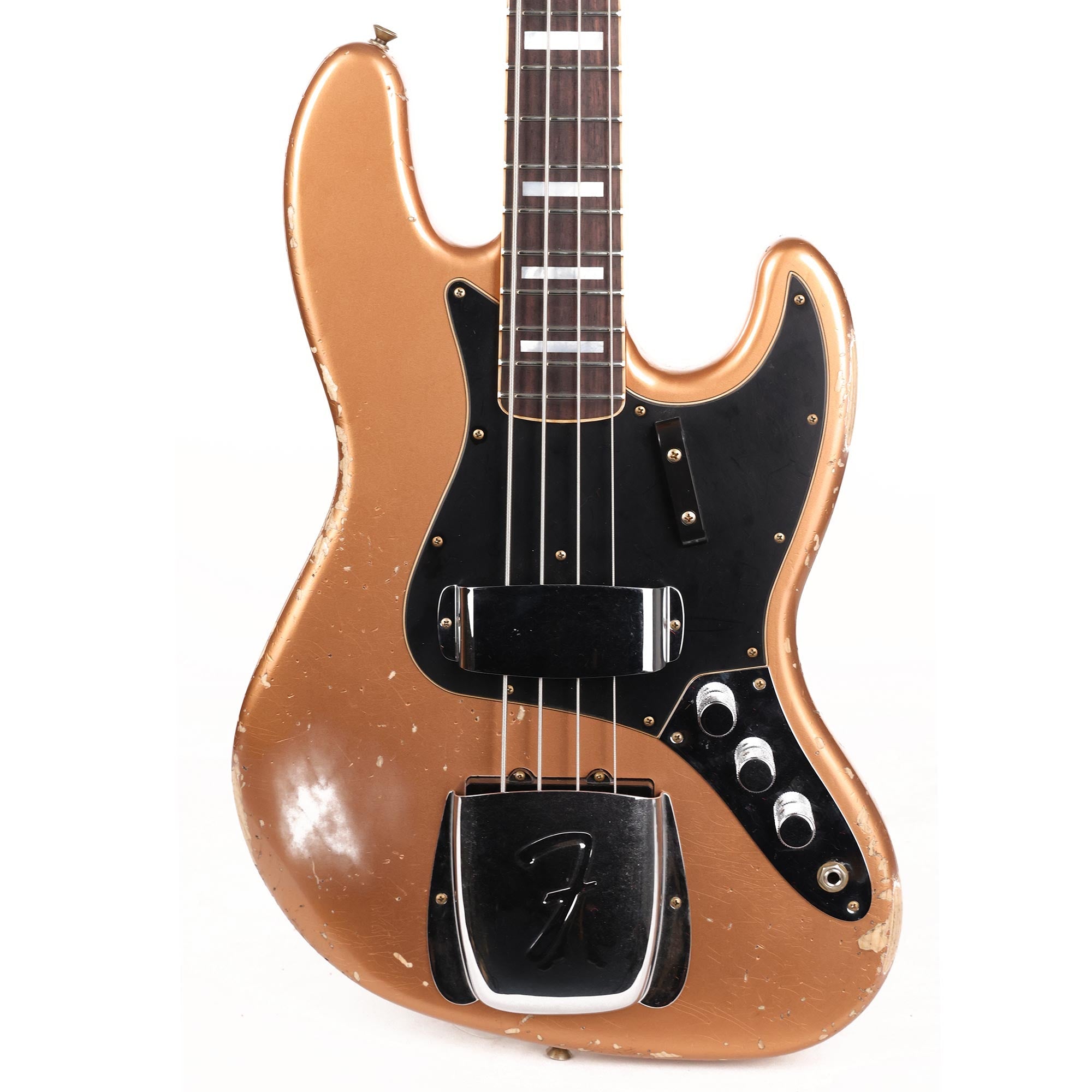 Fender Custom Shop Jazz Bass Heavy Relic Faded Aged Copper | The 