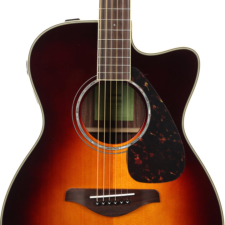 Yamaha FSX830C Concert Acoustic-Electric Brown Sunburst Used