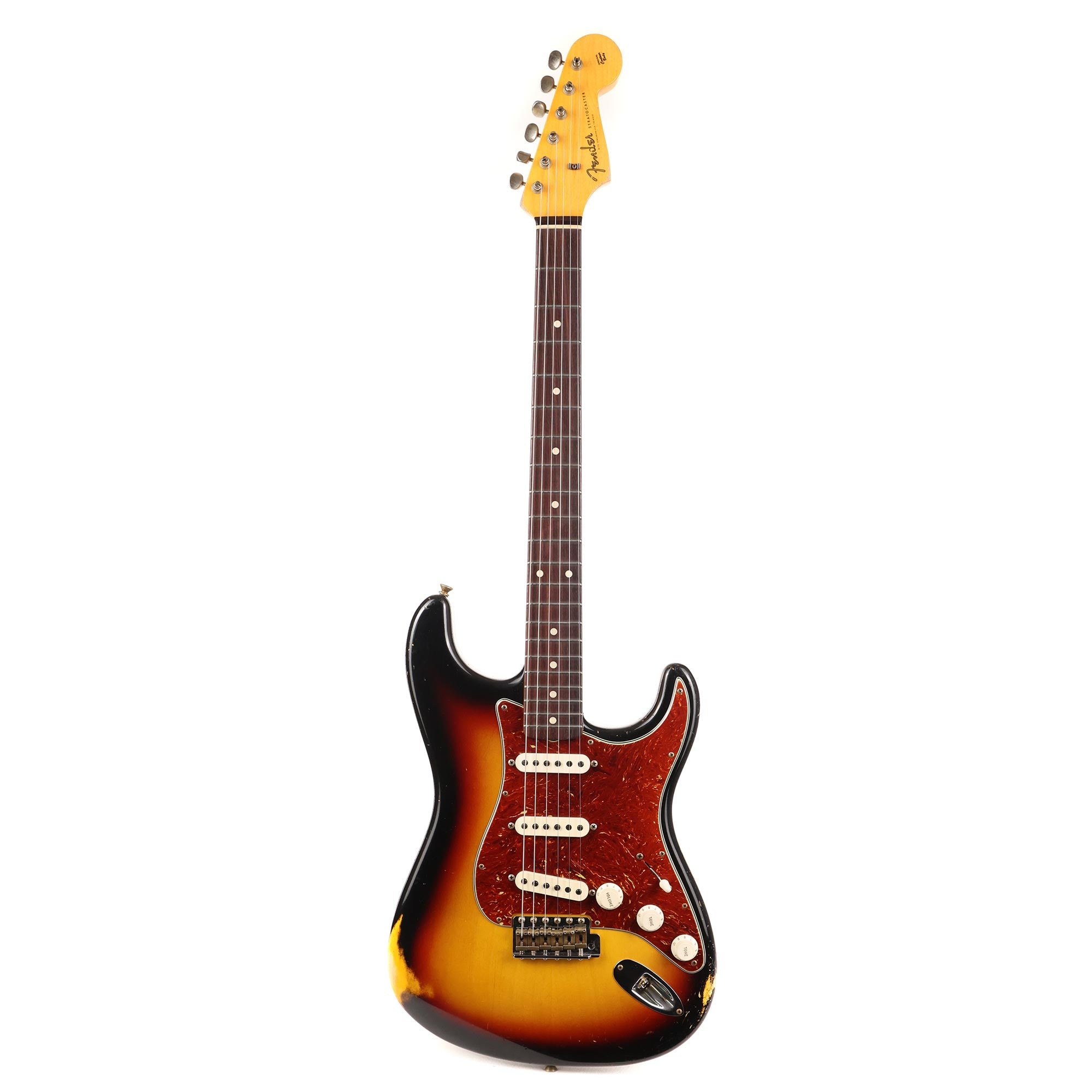 Fender Custom Shop 1960 Stratocaster Relic 3-Tone Sunburst 