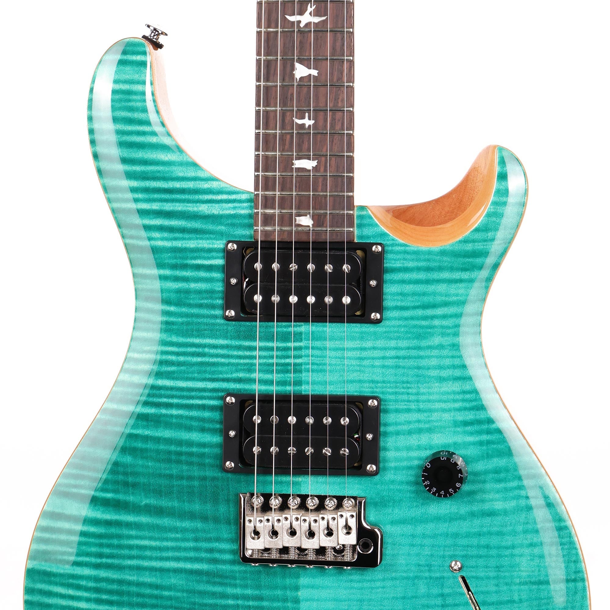 PRS SE Custom 24 Turquoise Used | The Music Zoo