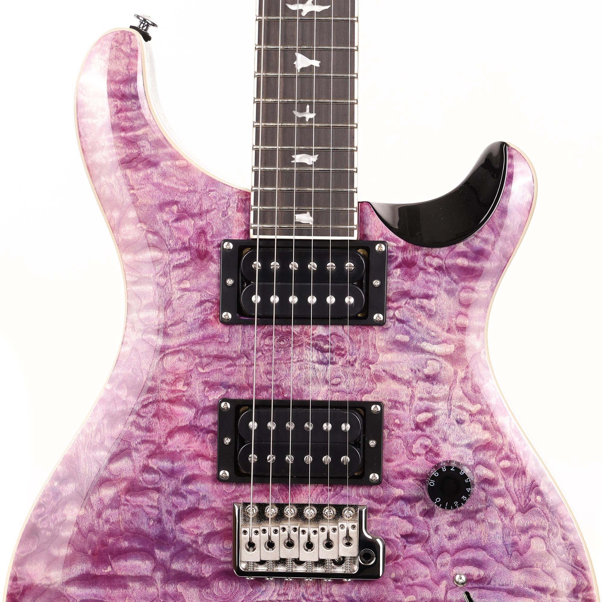 PRS SE Custom 24 Quilt Violet | The Music Zoo